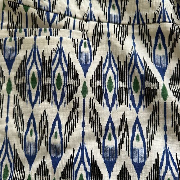 Chicos Brigitte Ikat Crops Size 12 - Picture 15 of 15